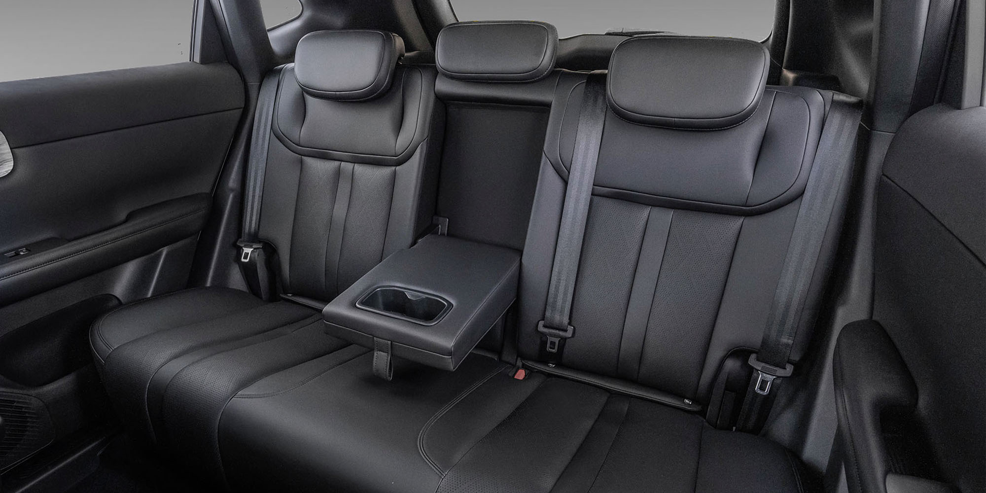 Asientos traseros en Ecocuero de la Chevrolet Captiva EV